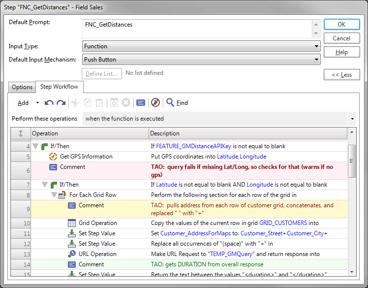 Visual approach to complex workflow creation